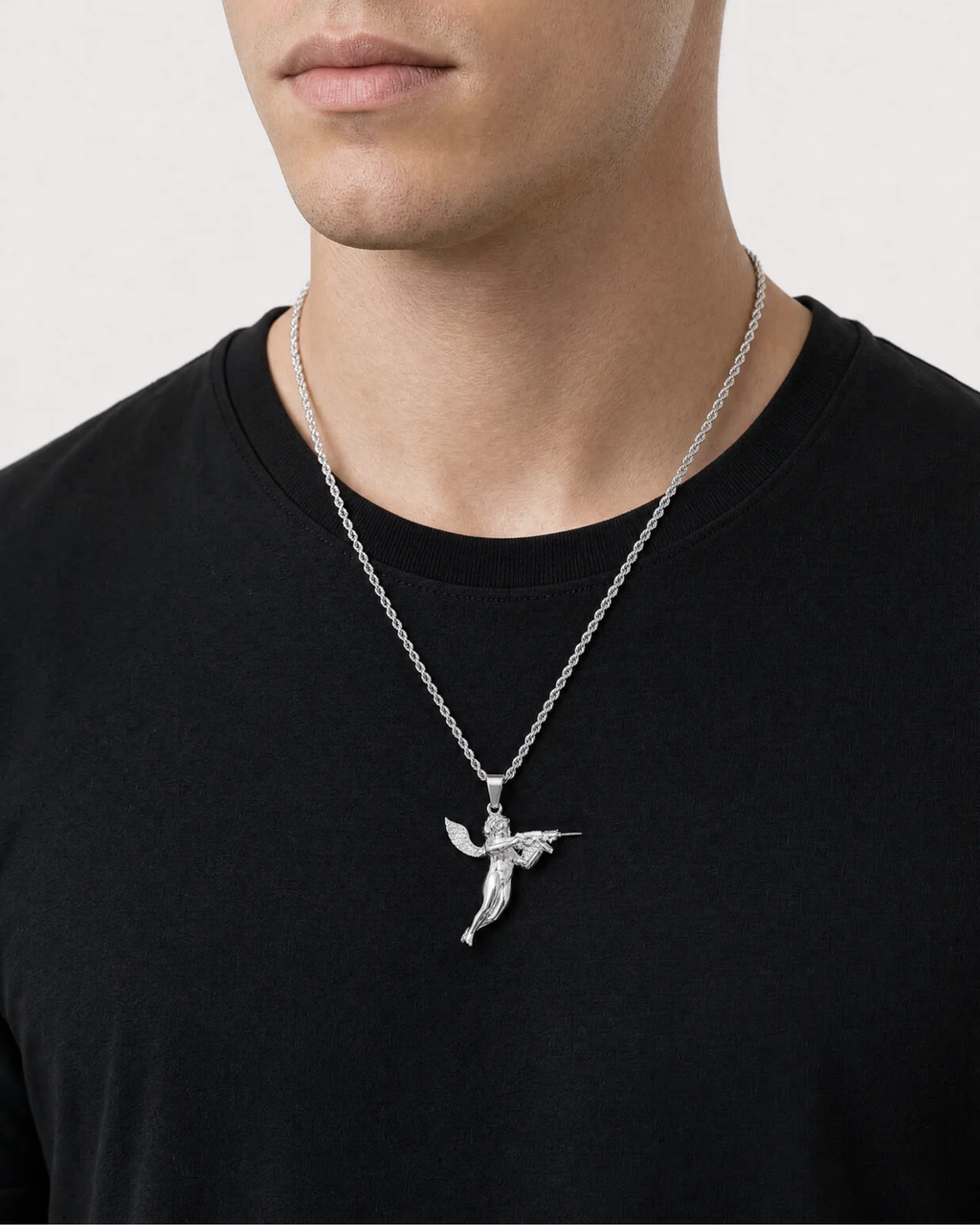 Gabriel Guardian Angel Necklace