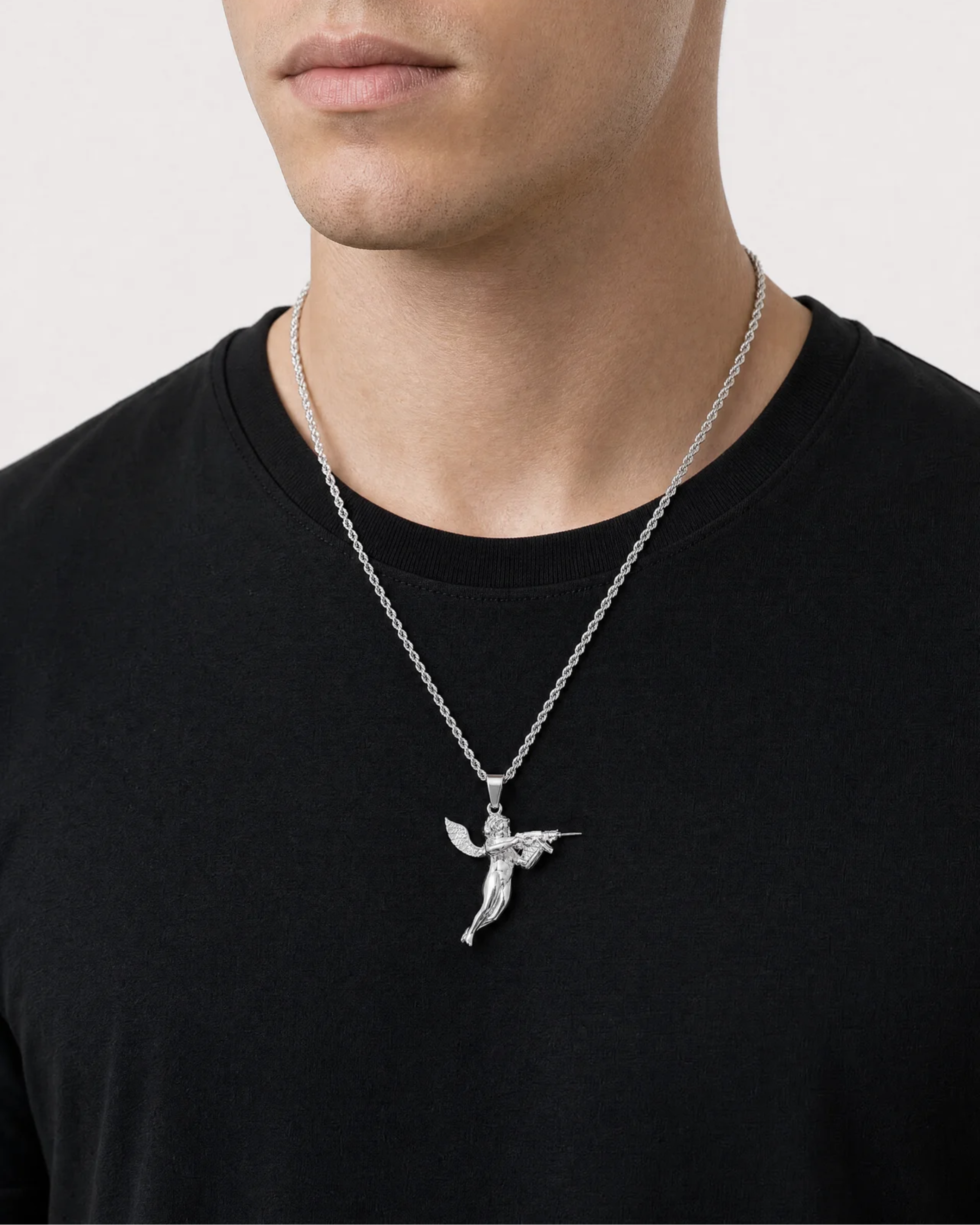 Gabriel Guardian Angel Necklace