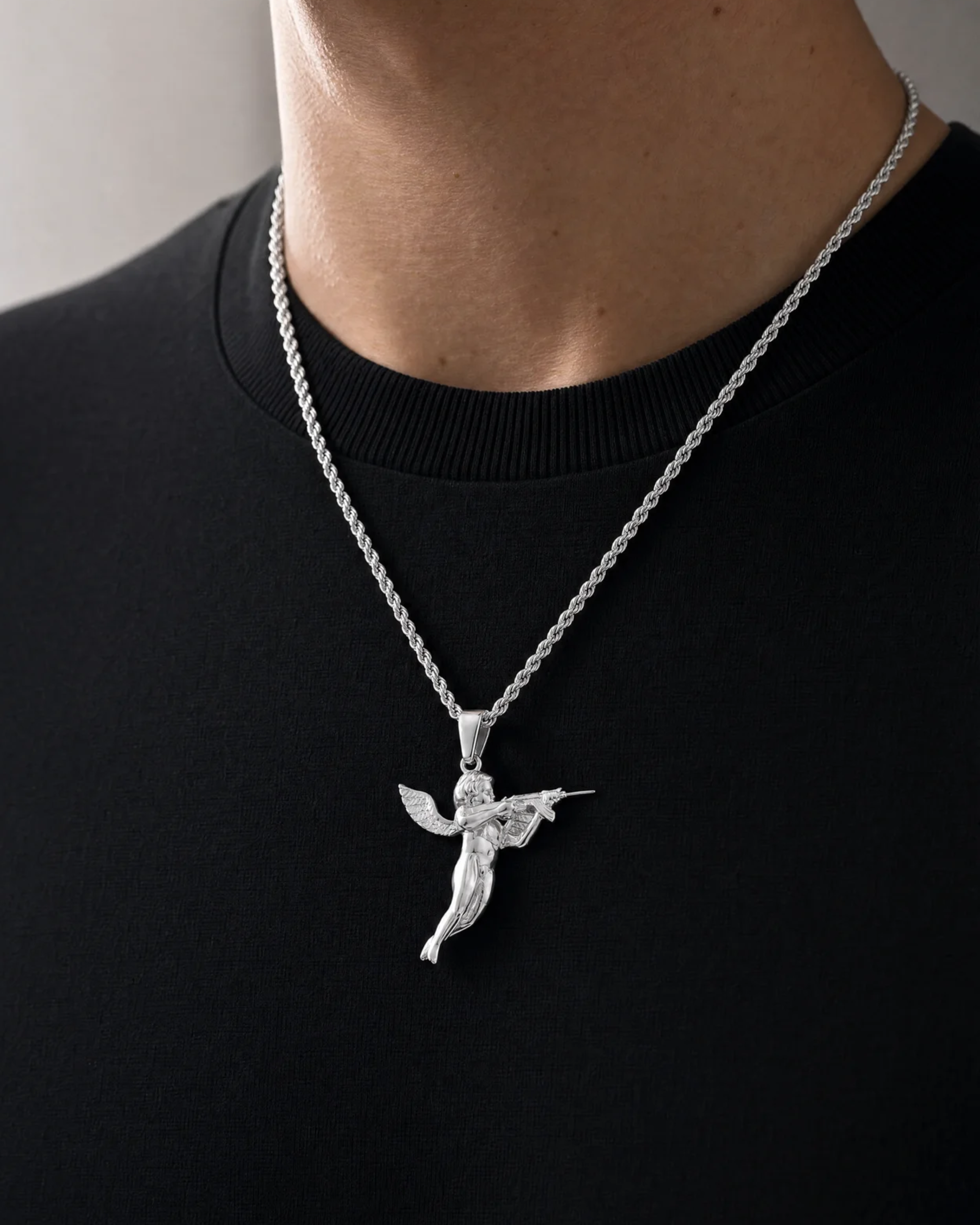 Gabriel Guardian Angel Necklace