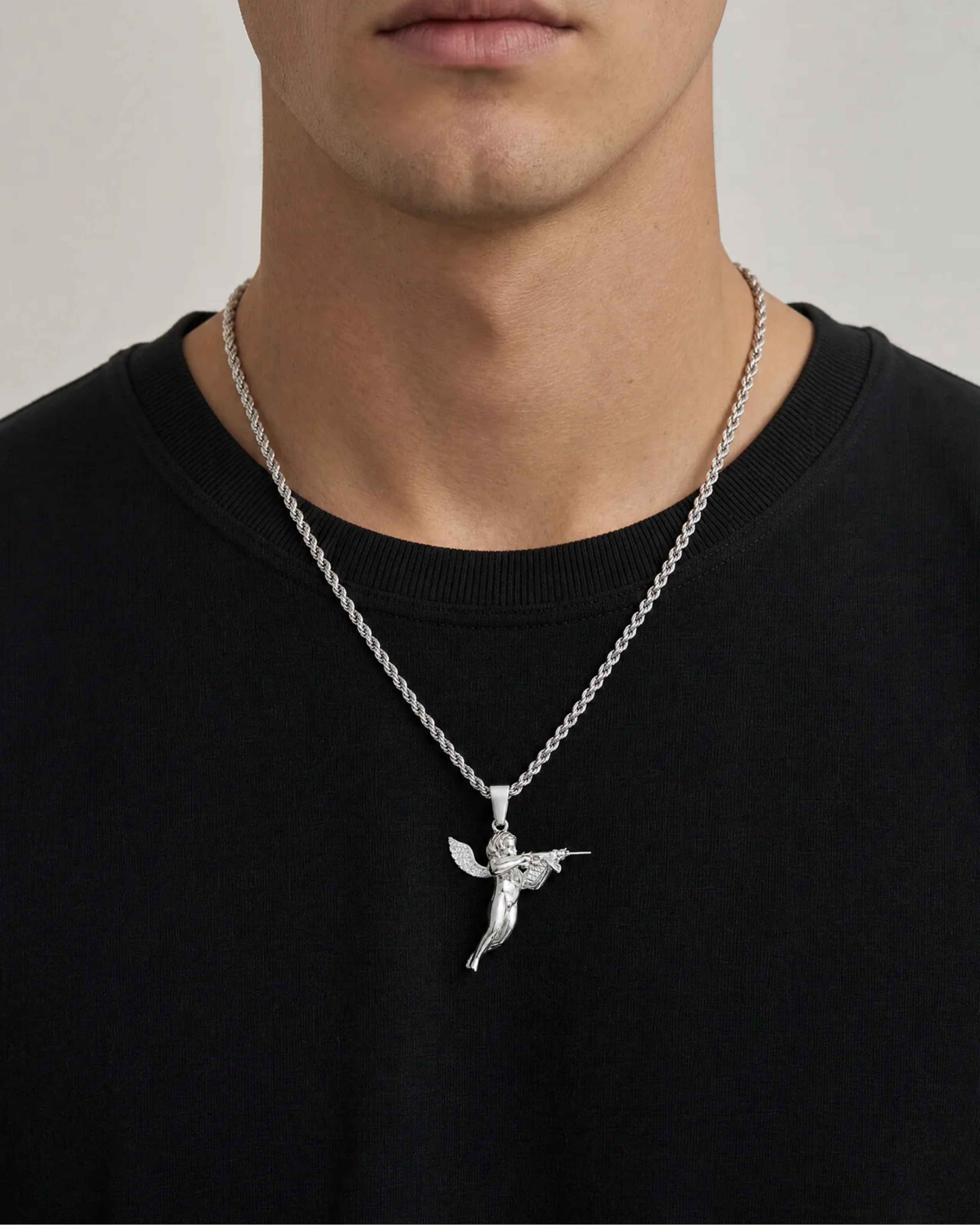 Gabriel Guardian Angel Necklace
