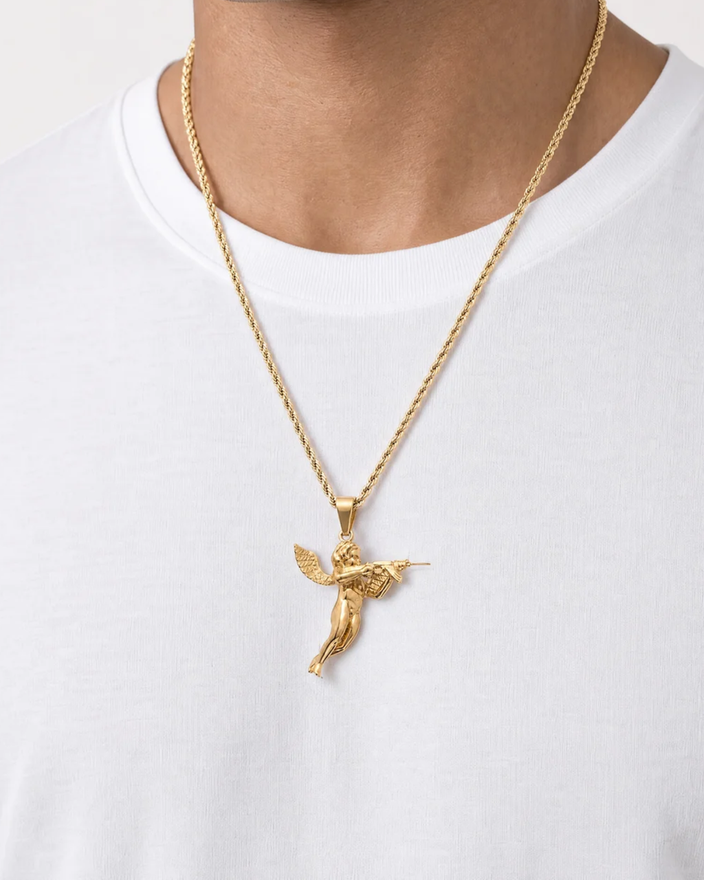 Gabriel Guardian Angel Necklace