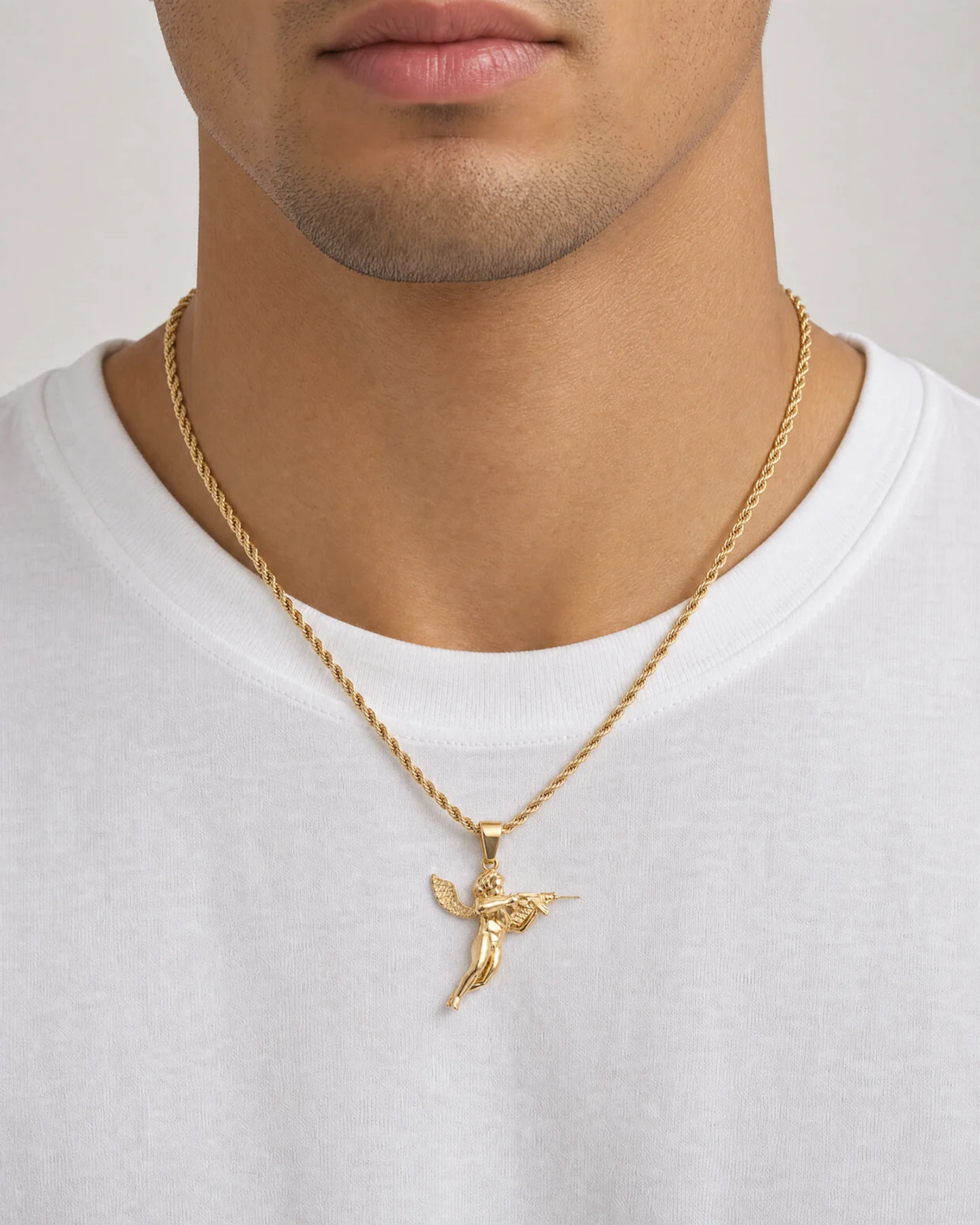 Gabriel Guardian Angel Necklace