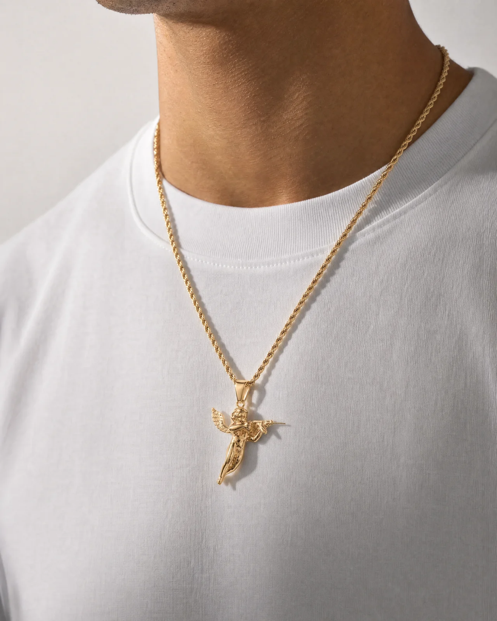 Gabriel Guardian Angel Necklace