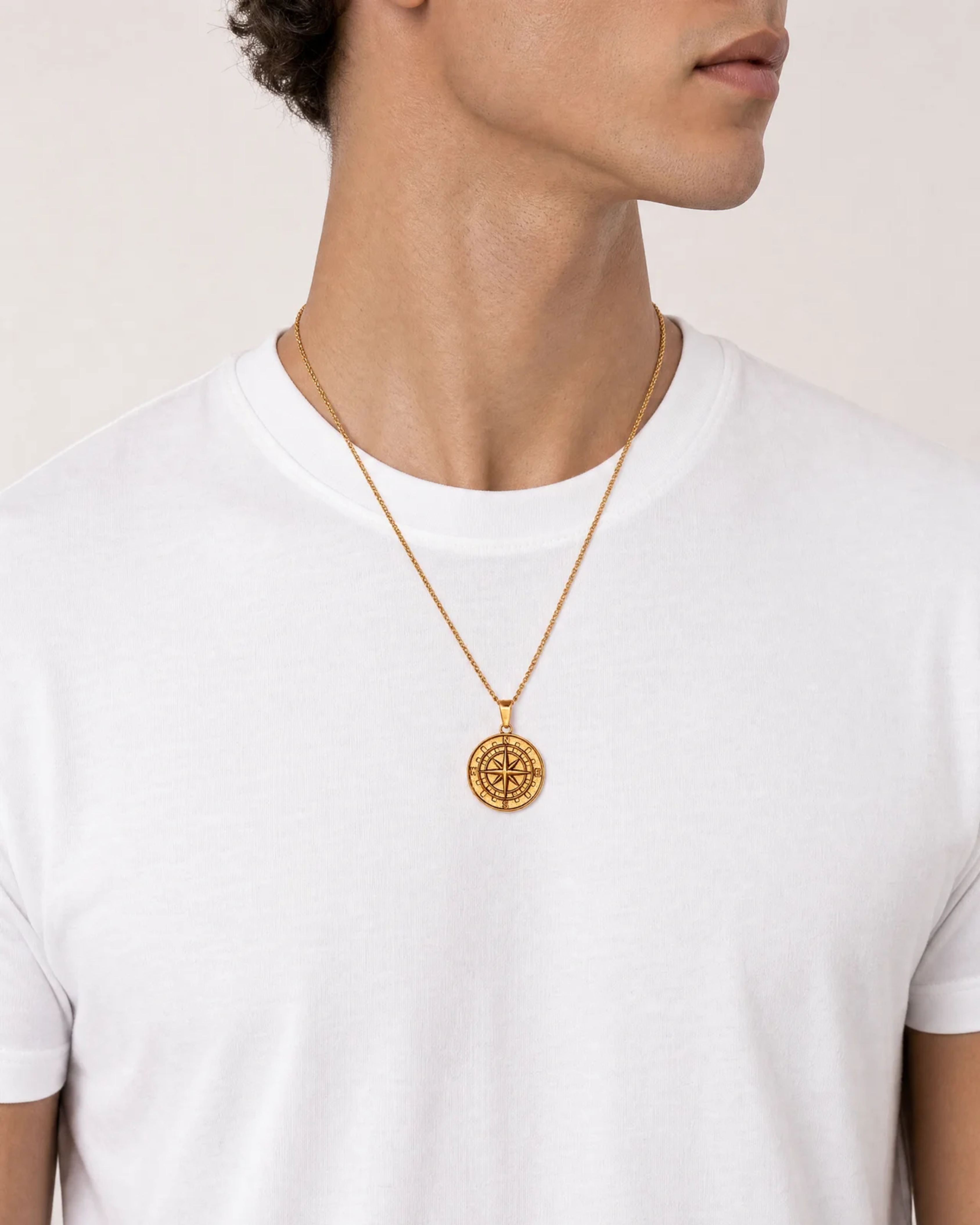 Morning Star Compass Necklace