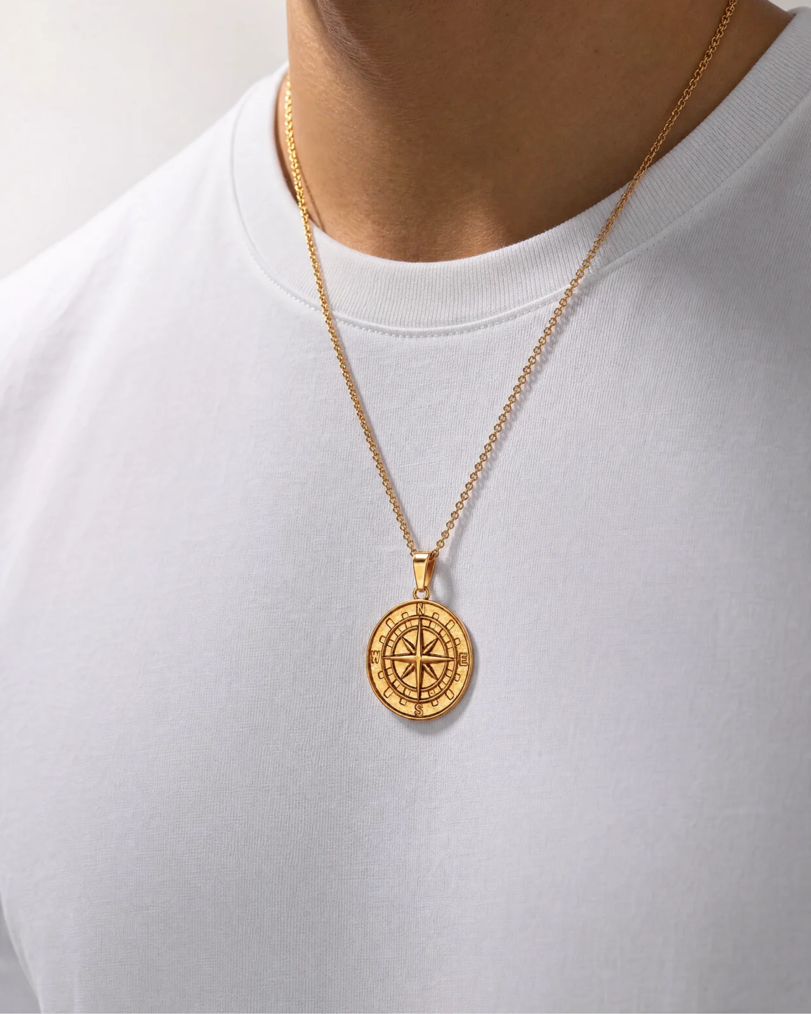 Morning Star Compass Necklace