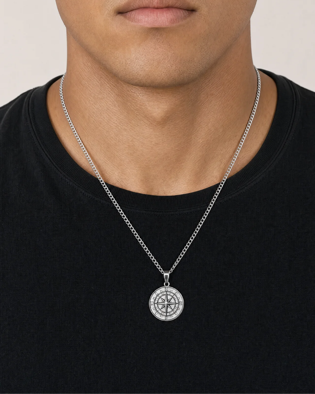 Morning Star Compass Necklace
