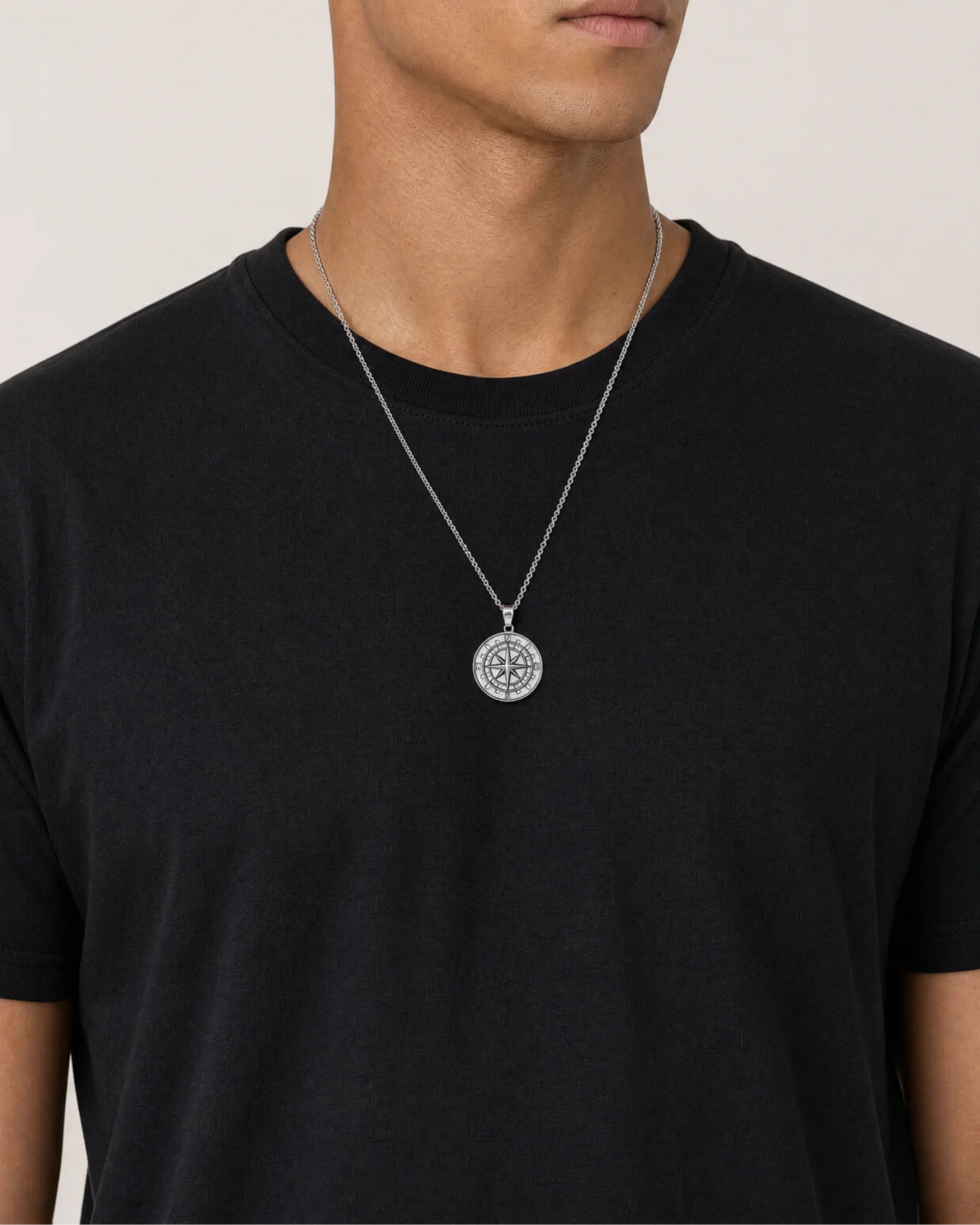 Morning Star Compass Necklace