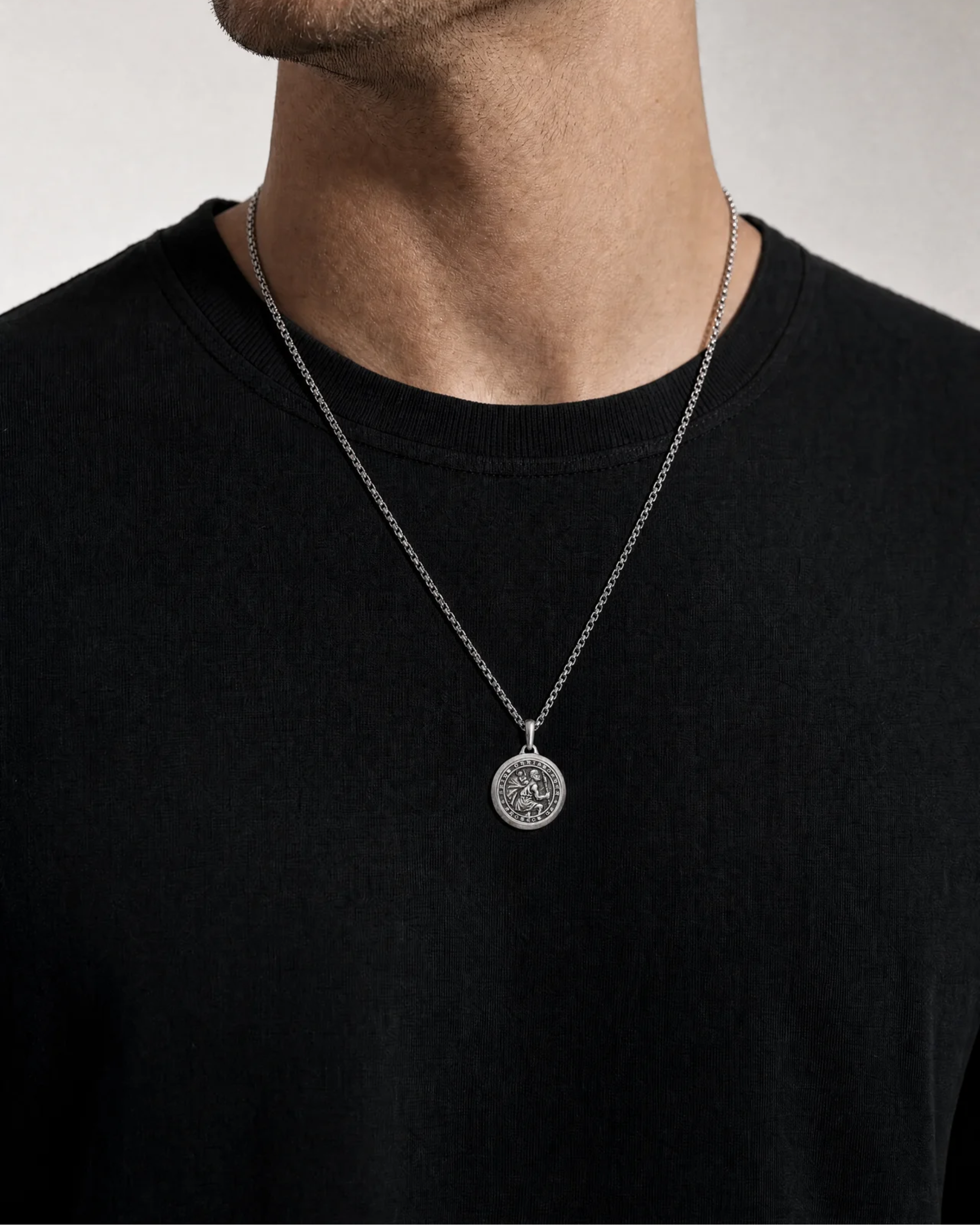 Lamb of God Medallion Necklace
