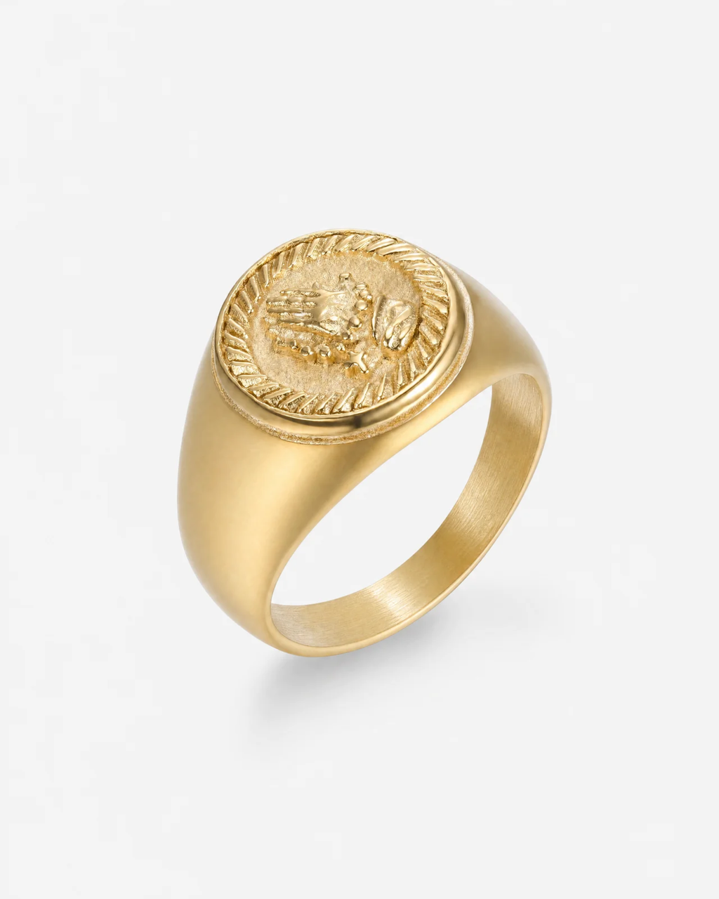 Mother Mary Signet Ring