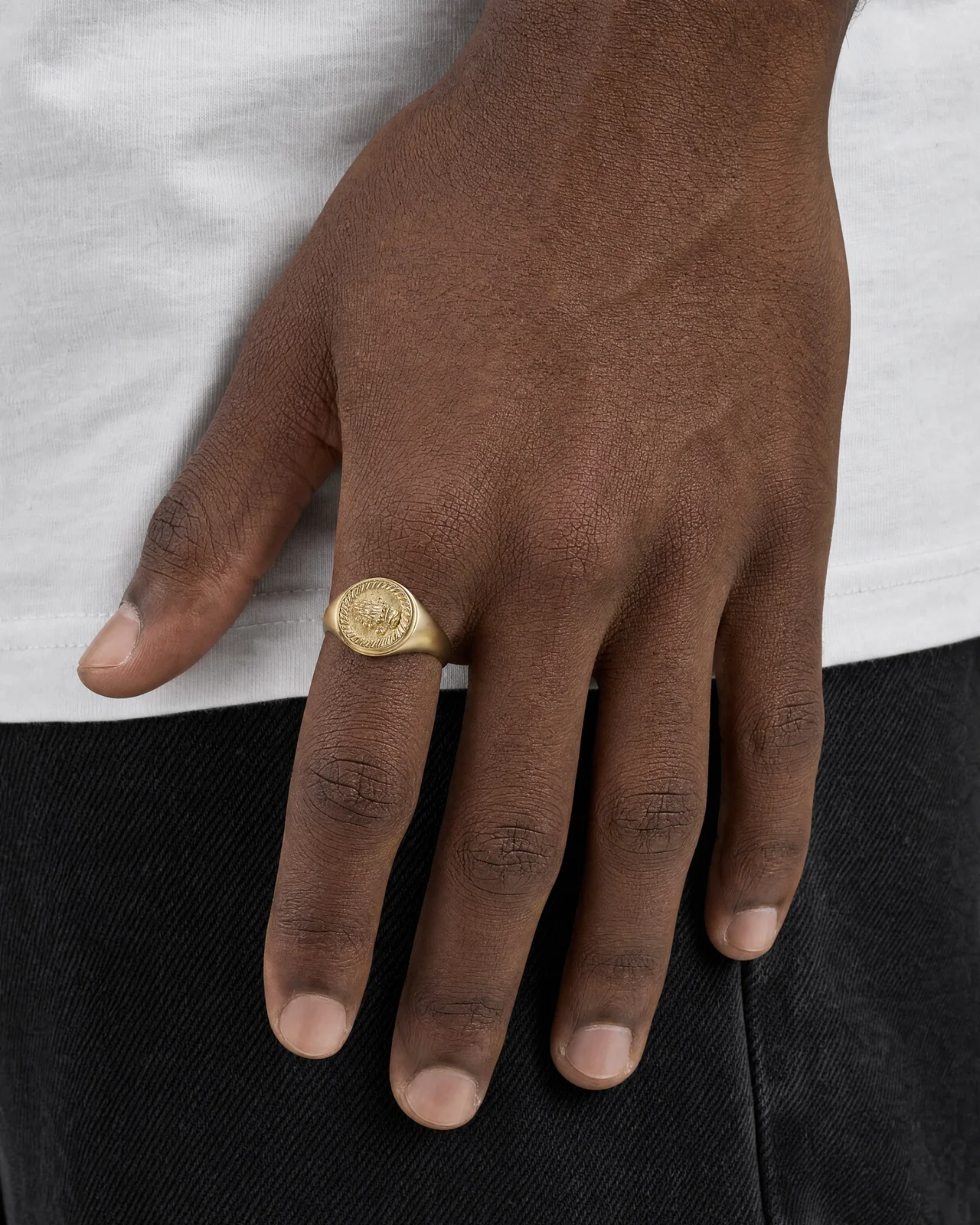 Mother Mary Signet Ring
