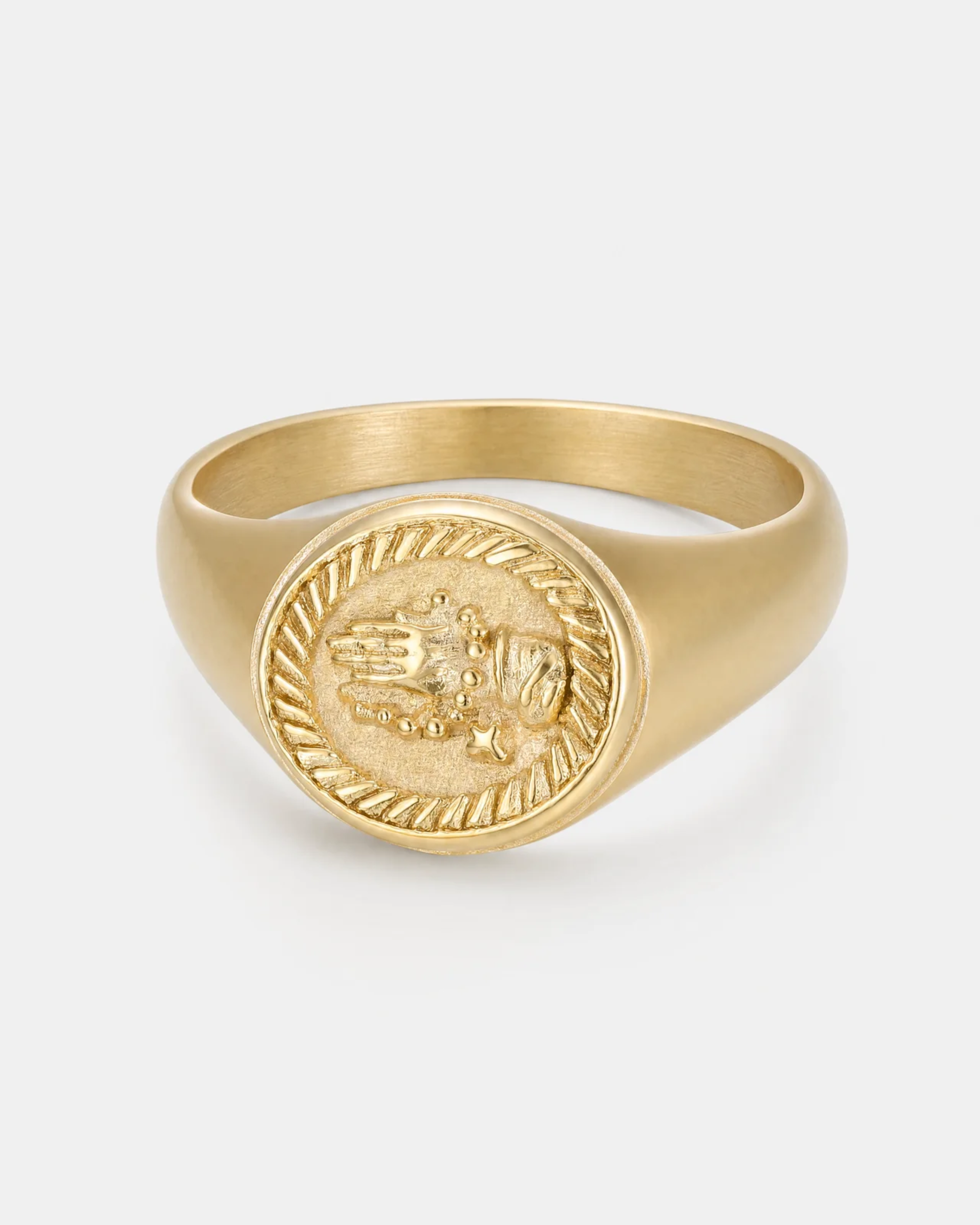 Mother Mary Signet Ring
