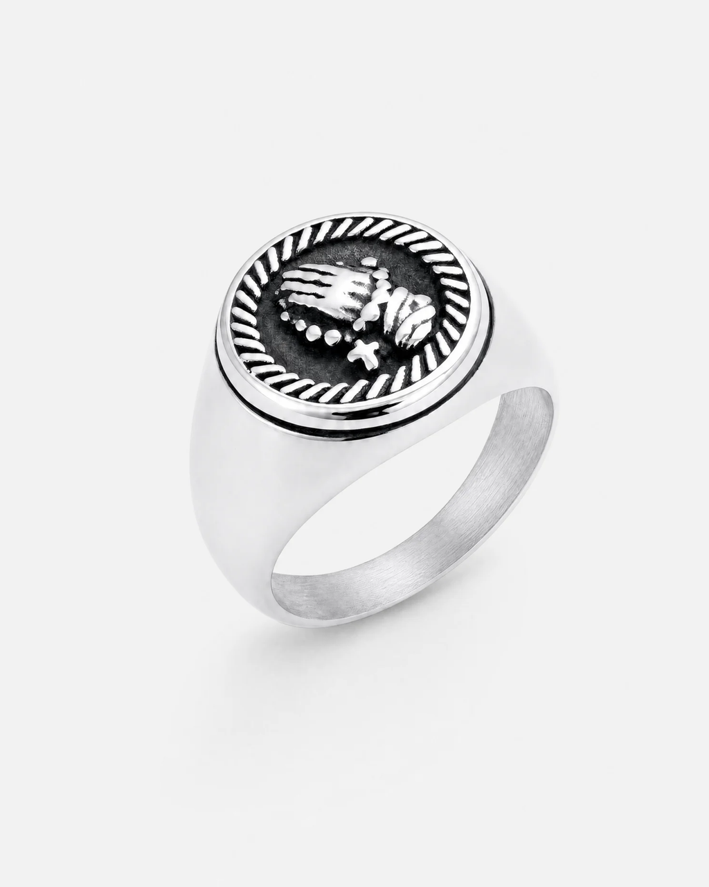 Mother Mary Signet Ring