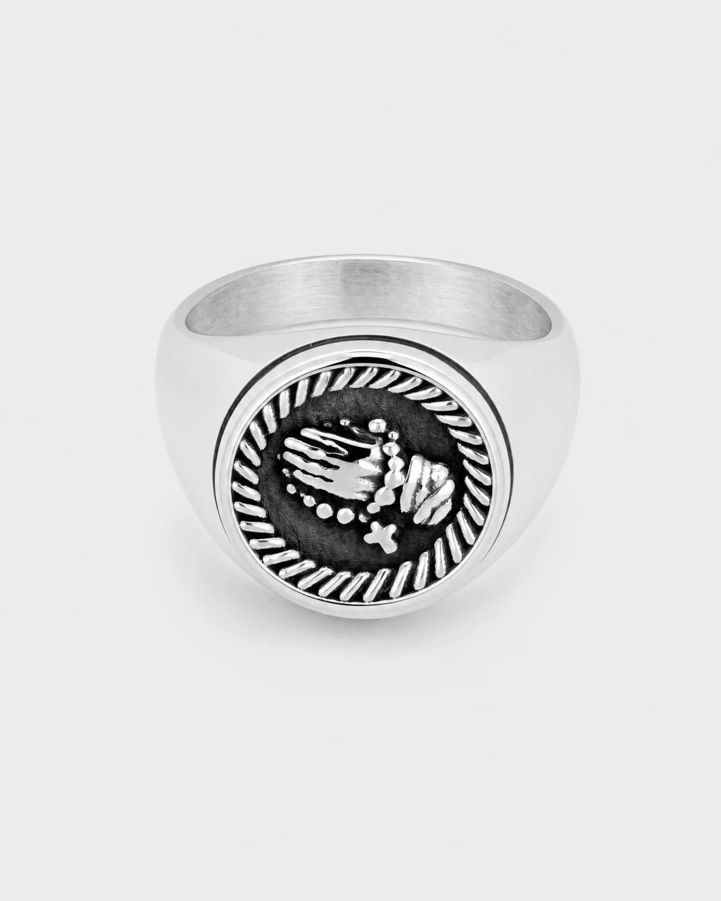 Mother Mary Signet Ring