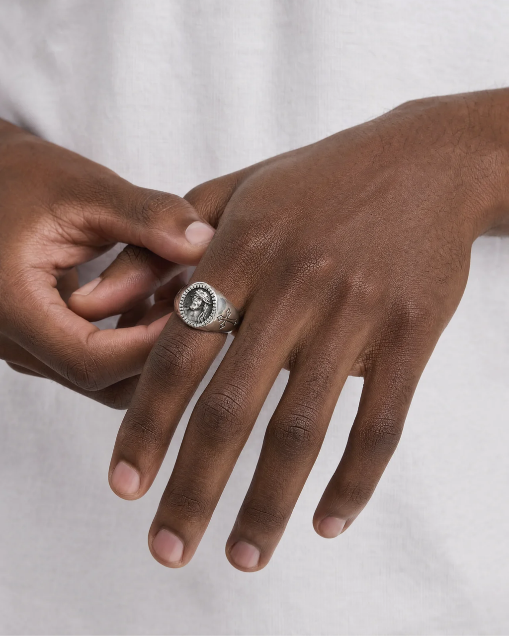 Golgotha Vintage Cross Ring