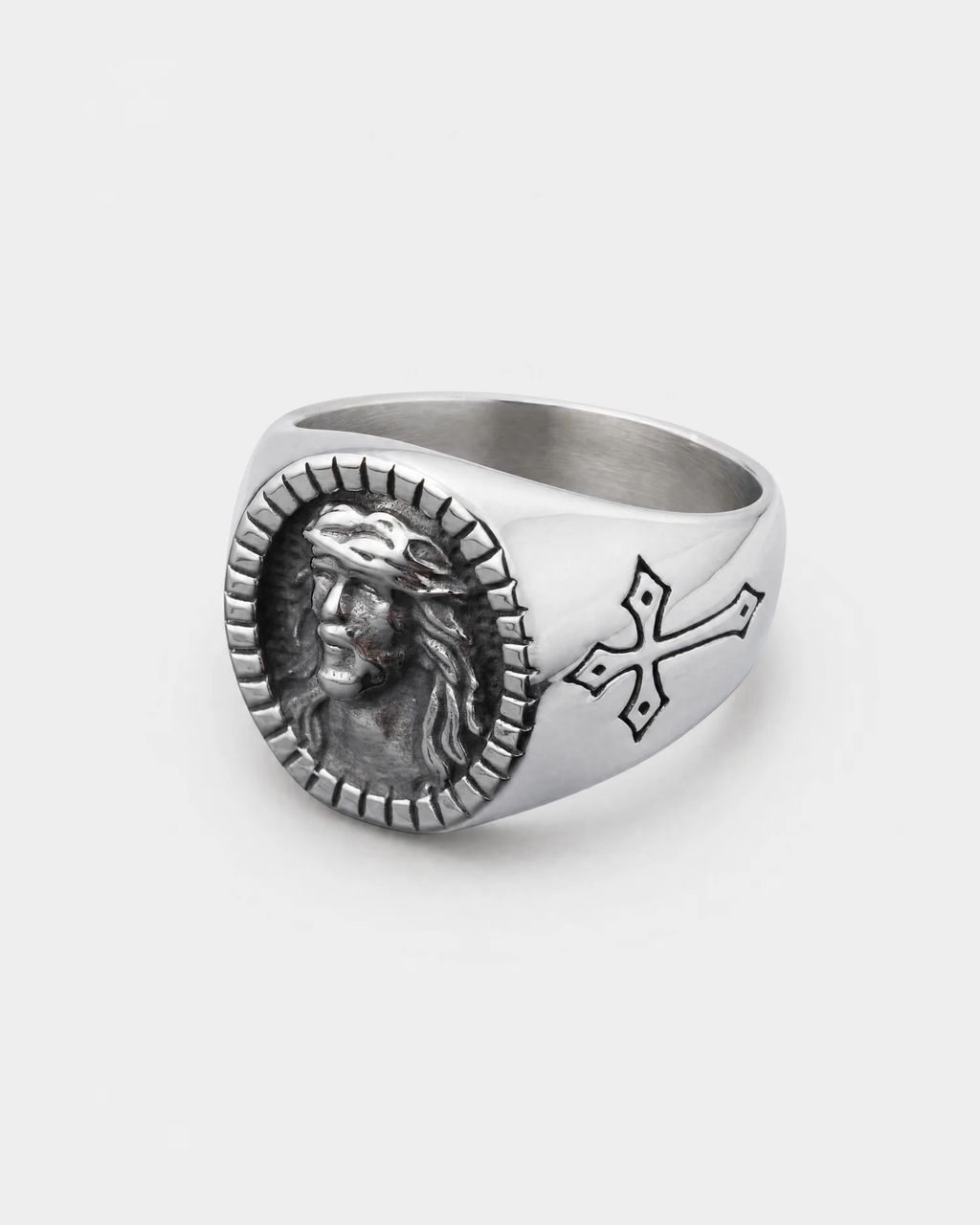 Golgotha Vintage Cross Ring