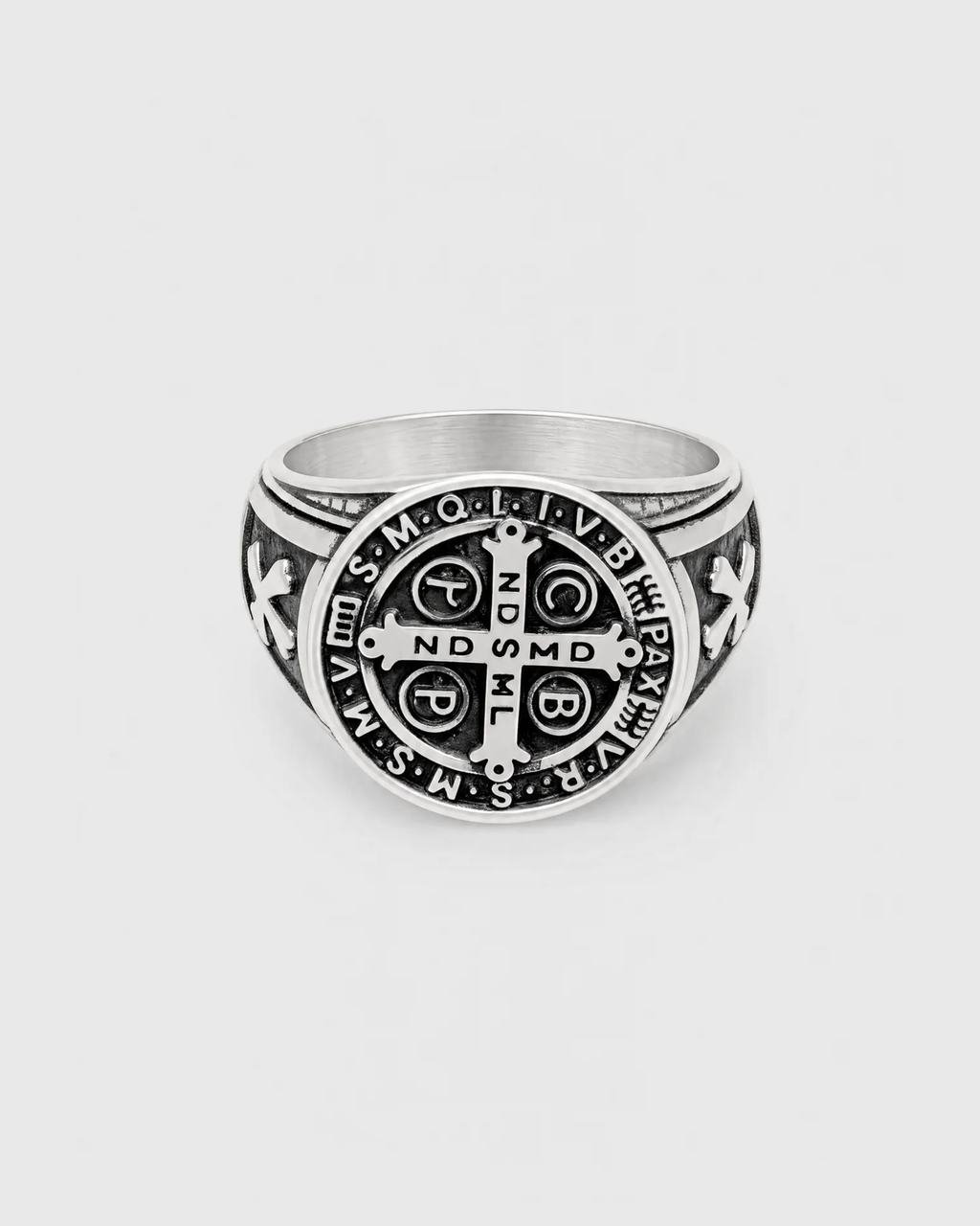 Jericho Cross Band Ring