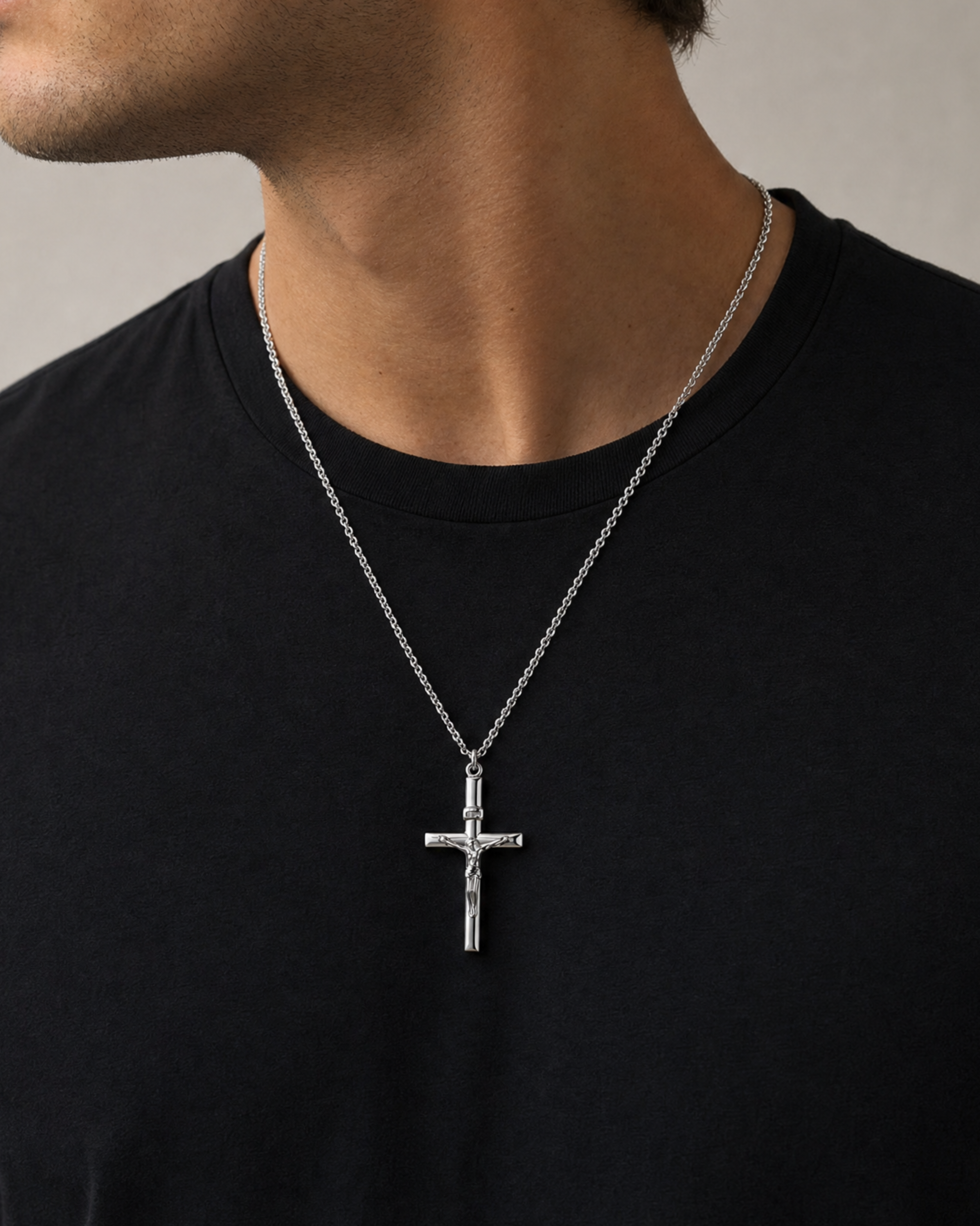Redeemer Crucifix Necklace