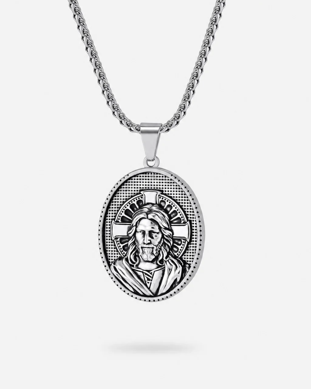 Face Of Christ Necklace