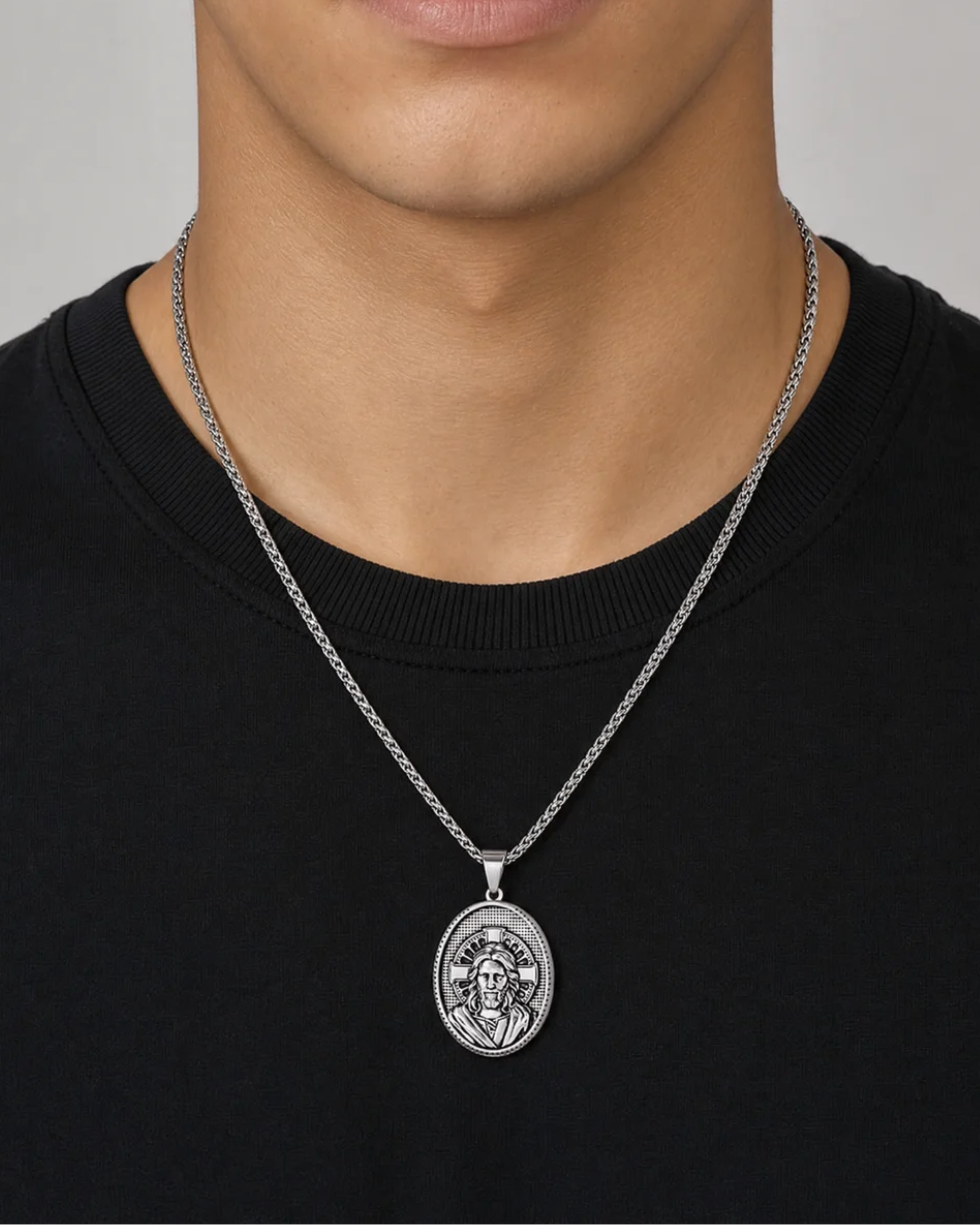Face Of Christ Necklace