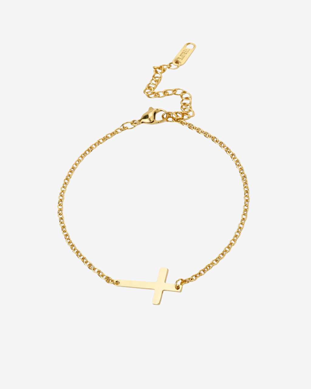Emmanuel Cross Chain Bracelet