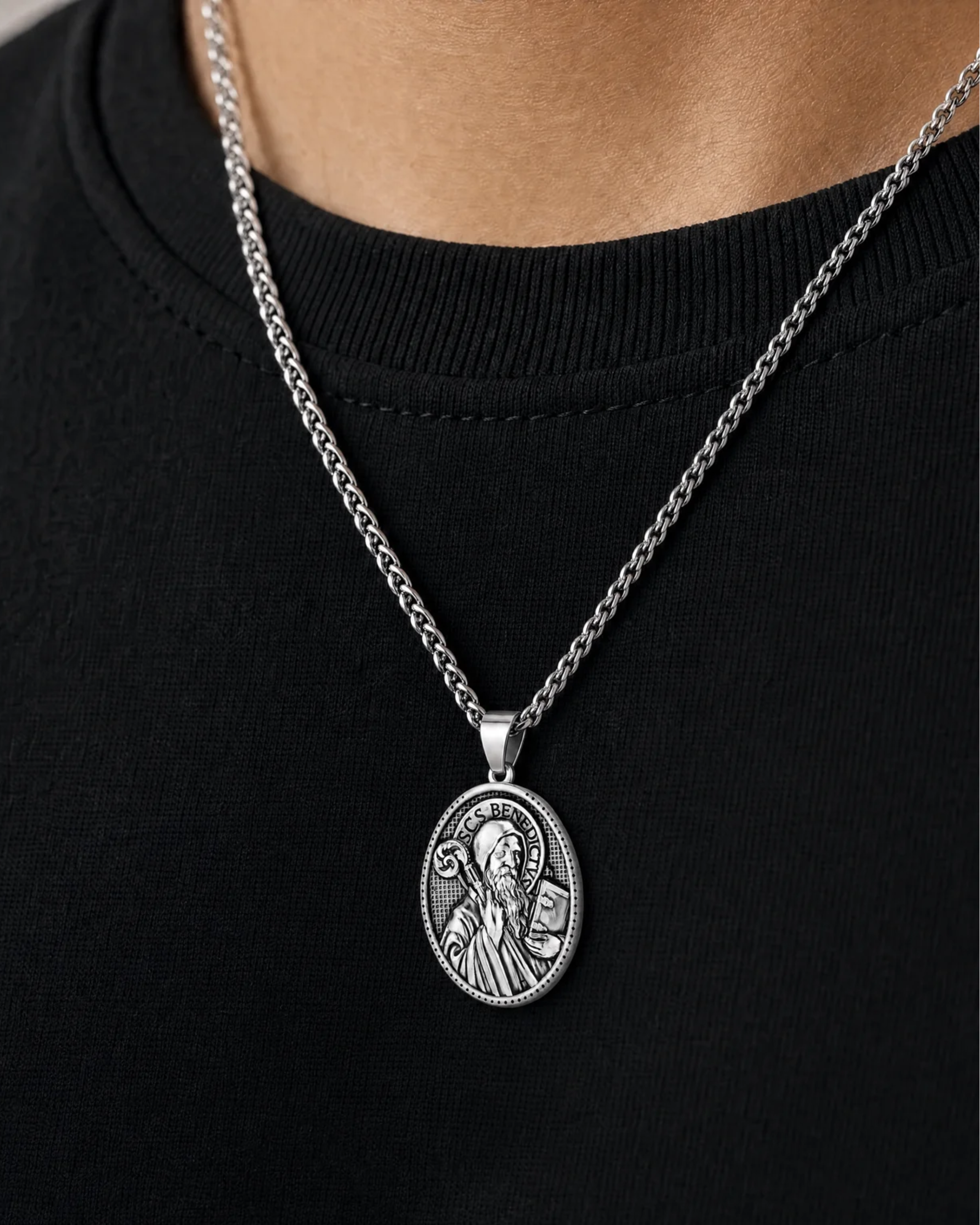 Saint Benedict Necklace