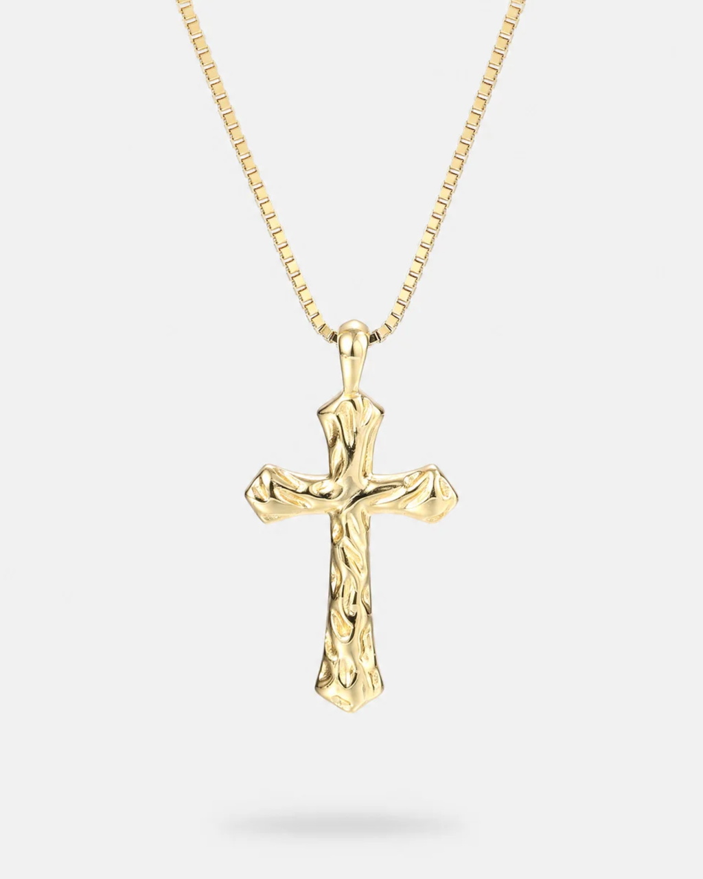 Zion Sterling Cross Necklace